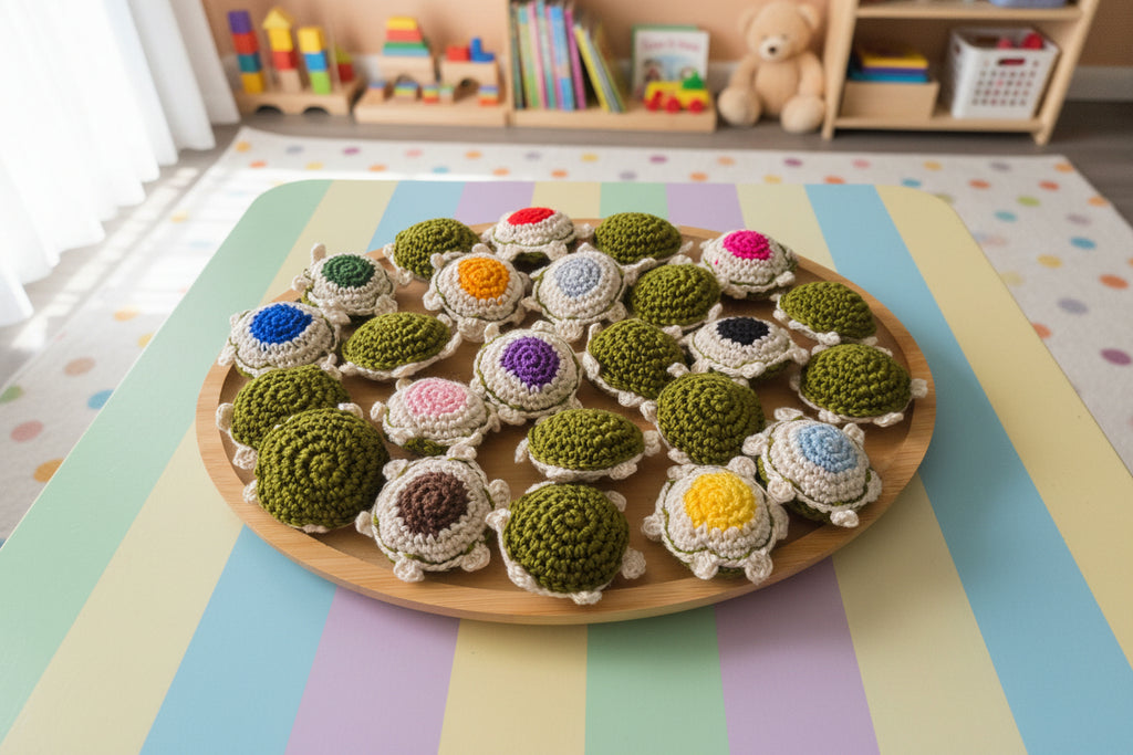 Jeu de mémoire au crochet