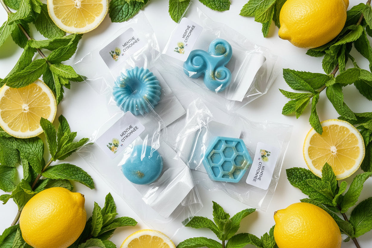 Fondant parfumé menthe citronnée
