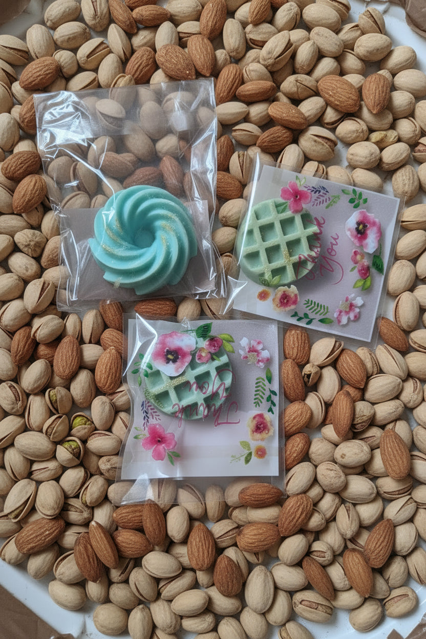Fondant parfumé amande et pistache