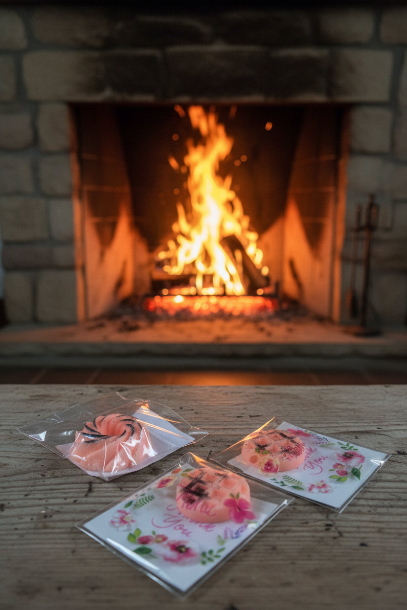 Fondant parfumé feu de bois