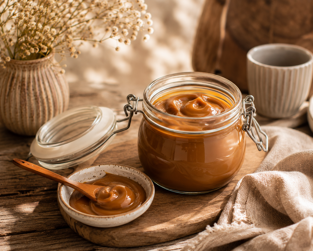 fondant parfumé confiture de lait