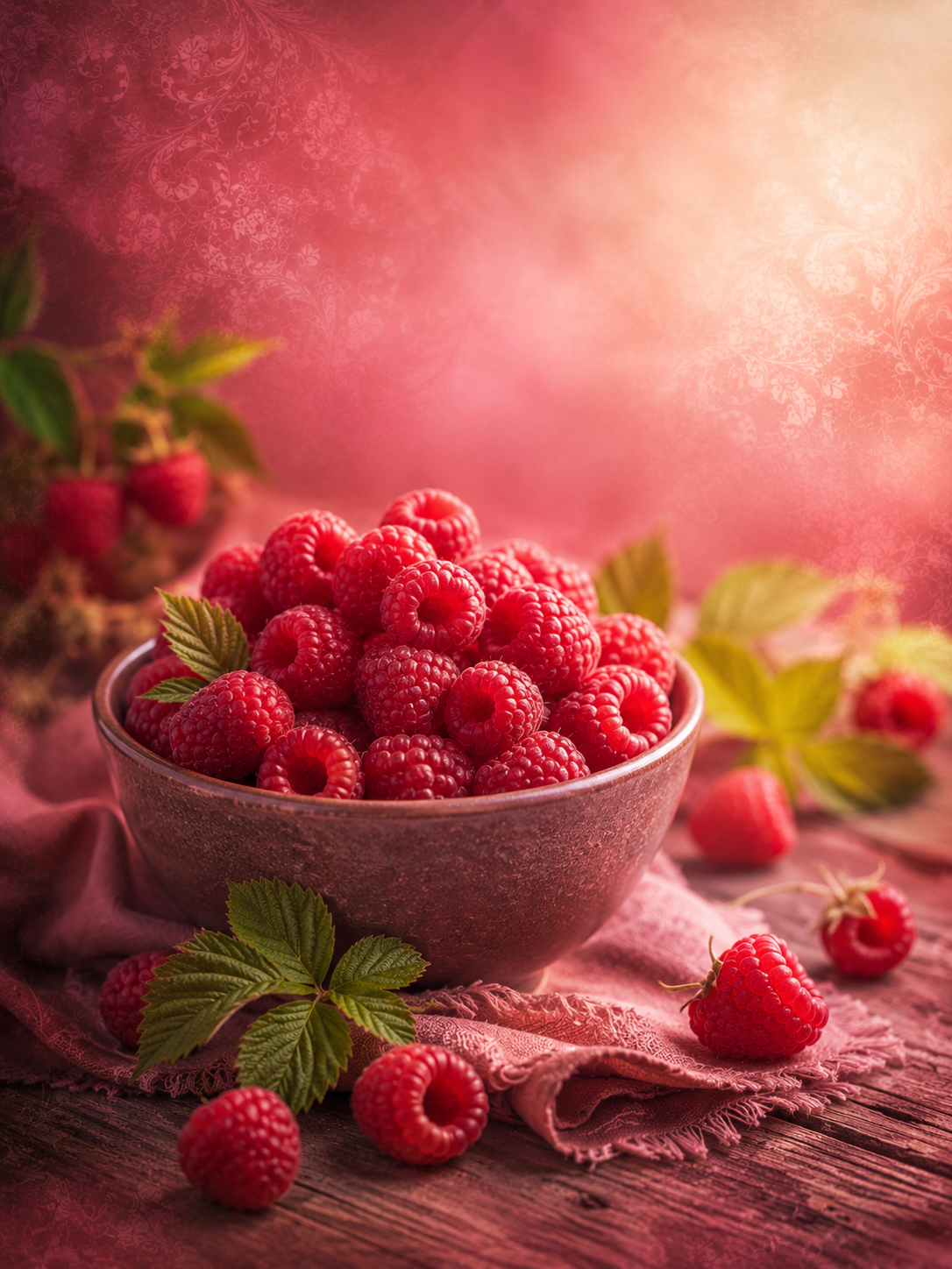 fondant parfumé framboise