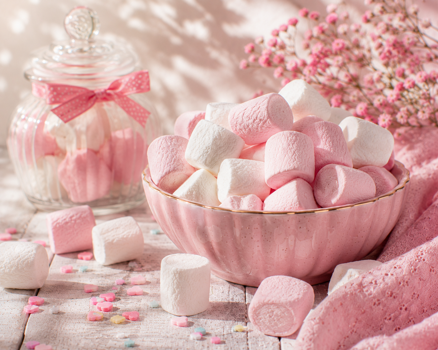 fondant parfumé guimauve