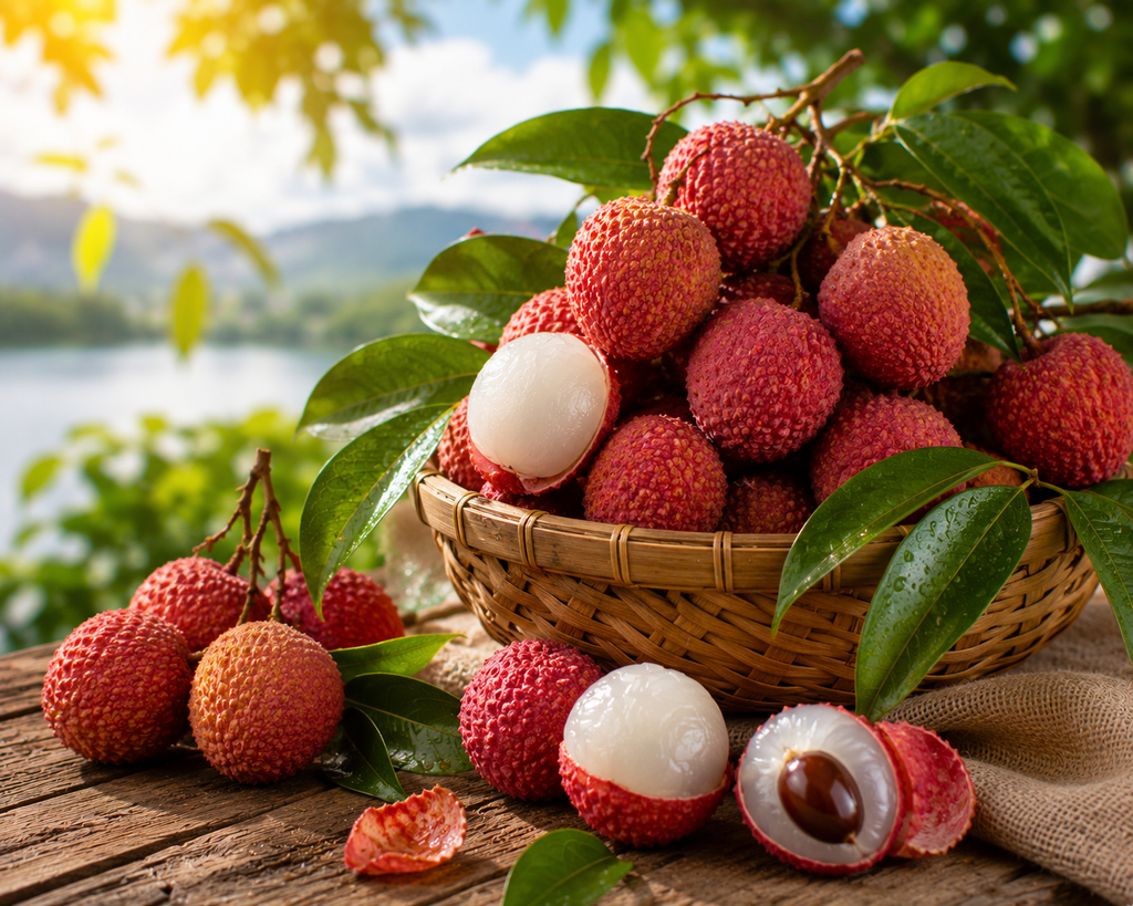 fondant parfumé litchi