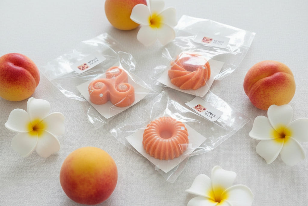 Fondant parfumé monoï pêche